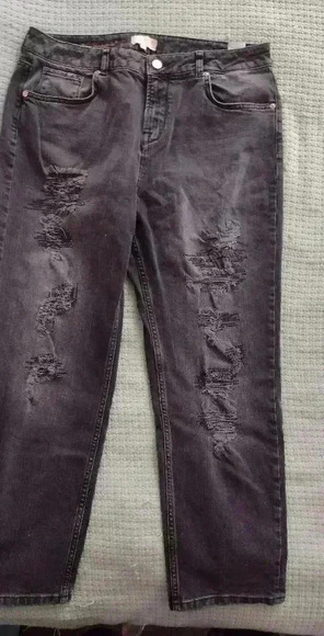 COPY - Ted Baker London Girlfriend Fit Jeans Jean Pant Size 32 NWT - Picture 1 of 10